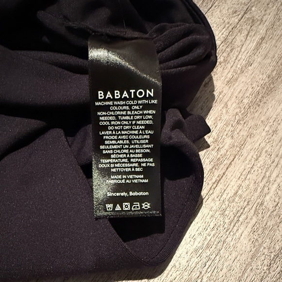 Babaton Black Sleeveless Tank Top - Picture 8 of 14